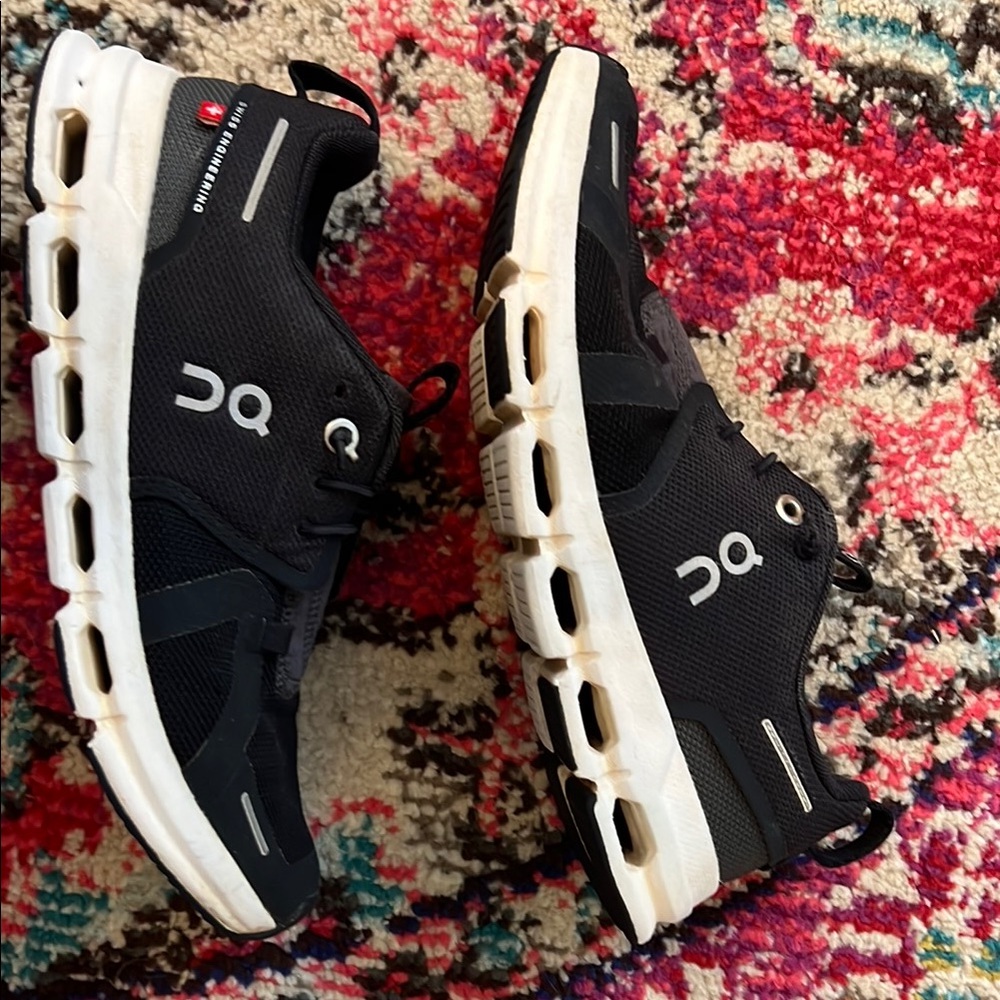 On Running Black Sneakers - kids